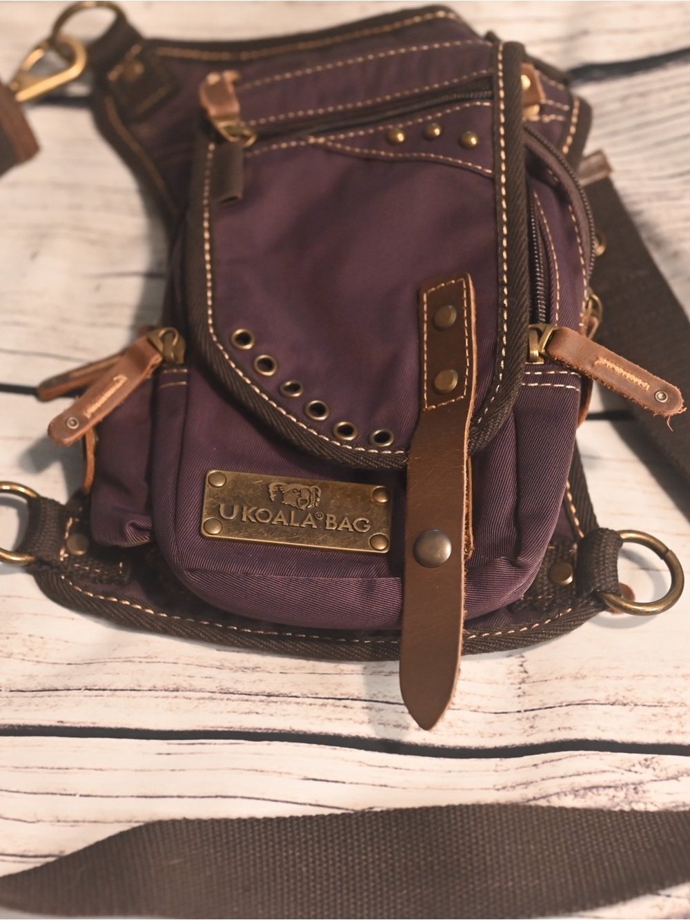 UKoala Purple Crossbody conceal carry bag
